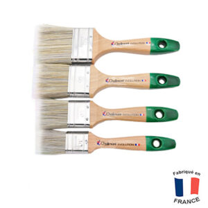 Lot de 4 brosses plates Évolution - L'Outil Parfait