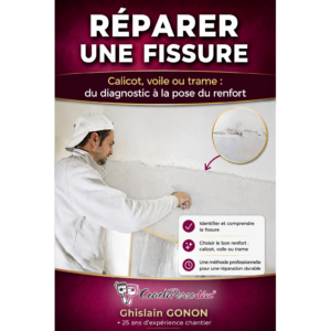 Guide PDF - Réparer une fissure - Calicot, voile ou trame : du diagnostic à la pose du renfort