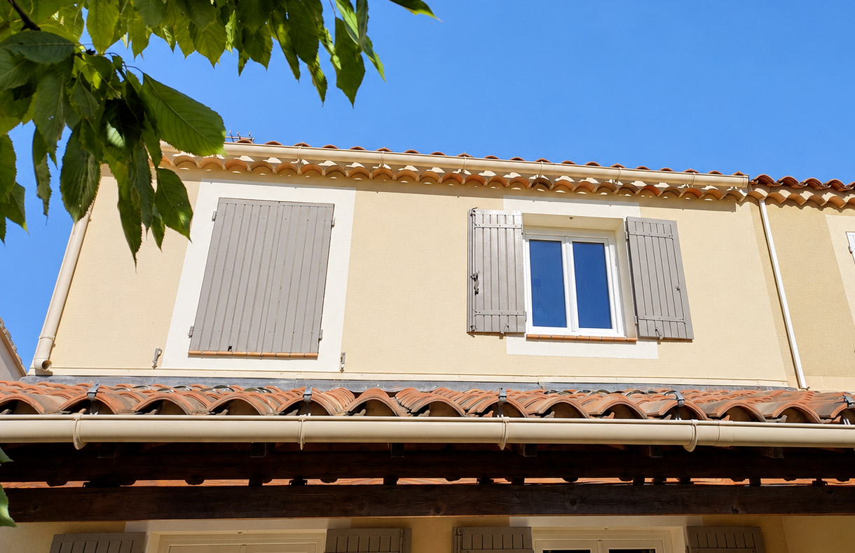 Rénovation et mise en peinture d'une façade